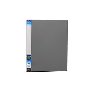 keny ring binder  best for a4 size papers  2d shaped 25mm rings  d ring clip  grey 894a-2d grey