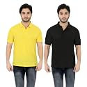 KEOTI Poly CottonMattey Collar Neck Half Sleeves