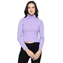 Kepa Women Cotton High Neck Top Full