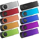 Kepmem 1GB Flash Drive 10 Pack USB 2.0 Thumb Drives Bulk Multipack
