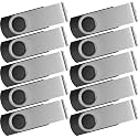 Kepmem Thumb Drive 2GB 10 Pack USB Flash Drives Bulk USB 2.0 Memory Stick