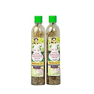 kerala ayurvedic herbal medicine hair oil mix - oil not included pack of 2 hair oil 50 g