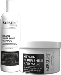 KERATINE PROFESSIONAL Keratin Super Shine Shampoo and