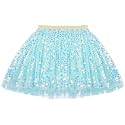 KEREDA Toddler Girls Layered Tutu Skirt Sparkling Sequin Tulle Dance Skirts
