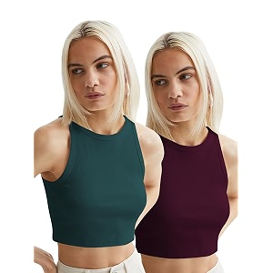 keri perry tops for women crop top for women39s tank activewear tee sports western casual cotton camisole pack of 2 combo
