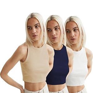 KERI PERRY Tops for Women Crop Top