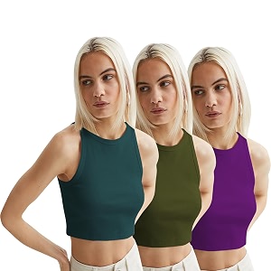 KERI PERRY Tops for Women Crop Top