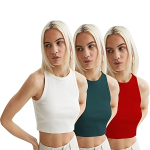 KERI PERRY Tops for Women Crop Top