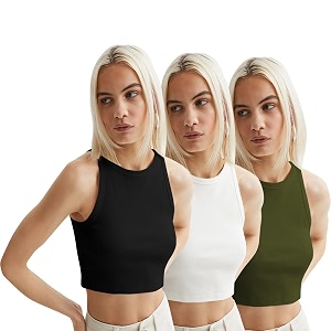 KERI PERRY Tops for Women Crop Top