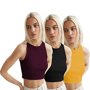 KERI PERRY Tops for Women Crop Top