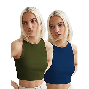keri perry tops for women crop top for women39s tank activewear tee sports western casual cotton camisole pack of 2 combo