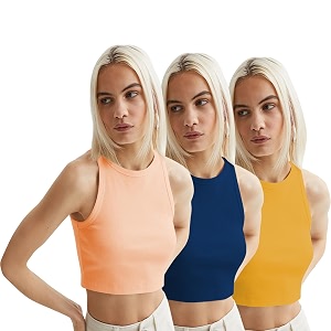 KERI PERRY Tops for Women Crop Top