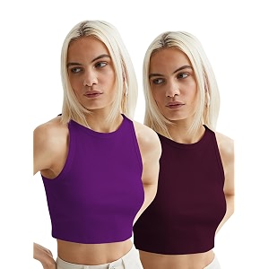 keri perry tops for women crop top for women39s tank activewear tee sports western casual cotton camisole pack of 2 combo