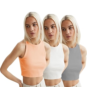 KERI PERRY Tops for Women Crop Top