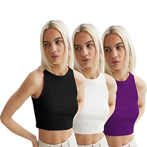 KERI PERRY Tops for Women Crop Top