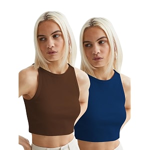 keri perry tops for women crop top for women39s tank activewear tee sports western casual cotton camisole pack of 2 combo