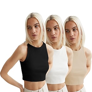KERI PERRY Tops for Women Crop Top