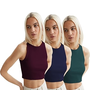 KERI PERRY Tops for Women Crop Top