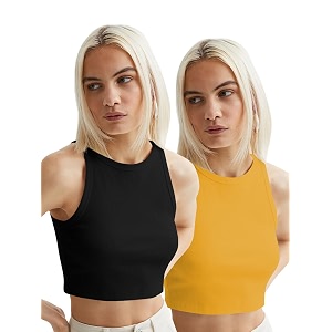 keri perry tops for women crop top for women39s tank activewear tee sports western casual cotton camisole pack of 2 combo