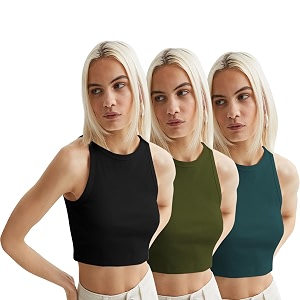 KERI PERRY Tops for Women Crop Top