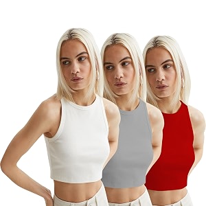 KERI PERRY Tops for Women Crop Top