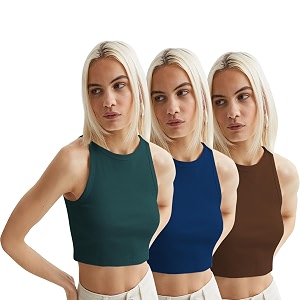 KERI PERRY Tops for Women Crop Top