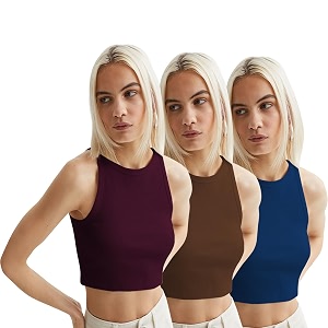 KERI PERRY Tops for Women Crop Top