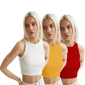 KERI PERRY Tops for Women Crop Top