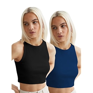 keri perry tops for women crop top for women39s tank activewear tee sports western casual cotton camisole pack of 2 combo