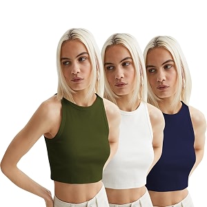 KERI PERRY Tops for Women Crop Top