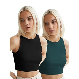 keri perry tops for women crop top for women39s tank activewear tee sports western casual cotton camisole pack of 2 combo