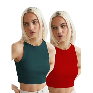 keri perry tops for women crop top for women39s tank activewear tee sports western casual cotton camisole pack of 2 combo