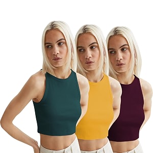 KERI PERRY Tops for Women Crop Top