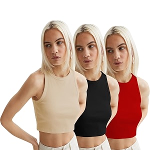 KERI PERRY Tops for Women Crop Top