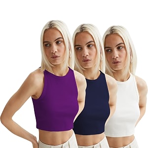 KERI PERRY Tops for Women Crop Top