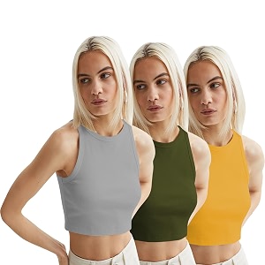 KERI PERRY Tops for Women Crop Top