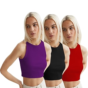 KERI PERRY Tops for Women Crop Top