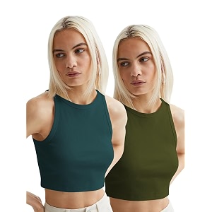 keri perry tops for women crop top for women39s tank activewear tee sports western casual cotton camisole pack of 2 combo