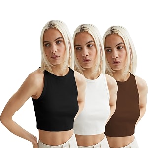 KERI PERRY Tops for Women Crop Top