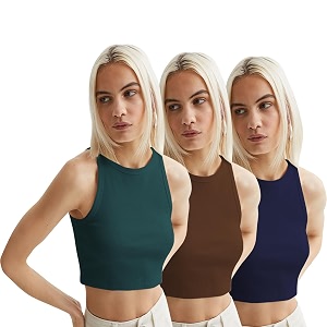 KERI PERRY Tops for Women Crop Top