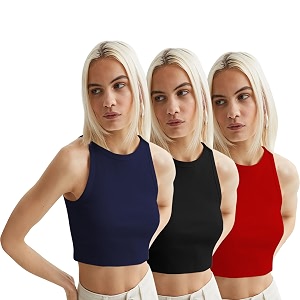 KERI PERRY Tops for Women Crop Top