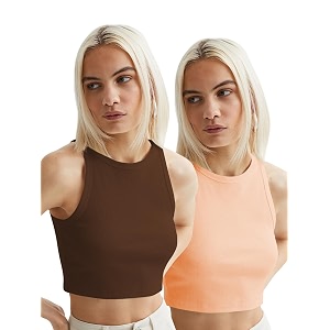 keri perry tops for women crop top for women39s tank activewear tee sports western casual cotton camisole pack of 2 combo