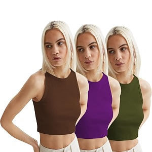 KERI PERRY Tops for Women Crop Top