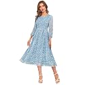 KERI PERRY Women39s Georgette Floral Fit amp