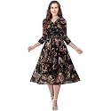 KERI PERRY Women39s Georgette Paisley Print Fit