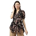 KERI PERRY Women39s Light Blue Georgette Floral