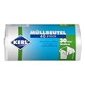 KERL Bin Liners 30 L 50 x 60 cm HDPE (HDPE) (40 Pieces)