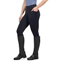 Kerrits Women's Coolcore PowerLite Knee Patch Pocket Riding Tight