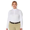 Kerrits Women's Ice Fil Lite Long Sleeve Shirt – Cooling Sun Protection Shirt for Horse Riding, Golf, Hiking