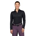 Kerrits Women's Ice Fil Lite Long Sleeve Shirt – Cooling Sun Protection Shirt for Horse Riding, Golf, Hiking